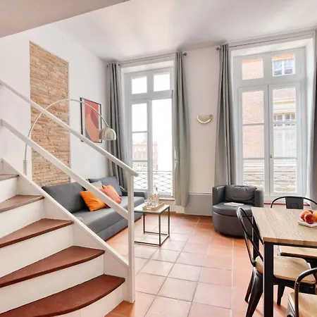 Duplex 5a - Vue Sur Place Du Capitole Lejlighed Toulouse